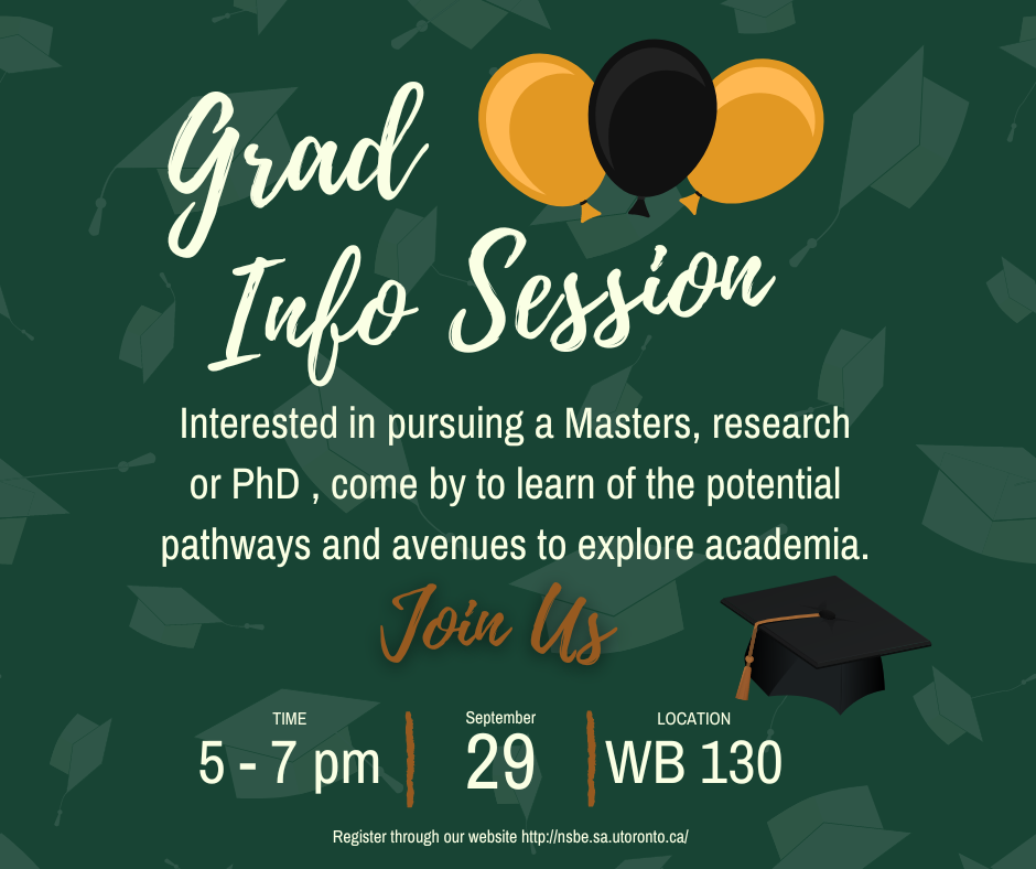 Read more about the article Grad Info Session